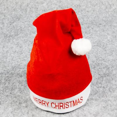 China OEM Cheap Design Dancing Plush, Fleece, Felt Santa Hat Patterns for sale