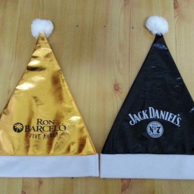 China Christmas Cheap Hat Material Inexpensive Santi Santa Hat Models Lovely New for sale