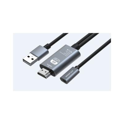 China Young/Old New Design Video Adapter Hmds Wire Sticking 4k60hz 4k Cable Adapter for sale