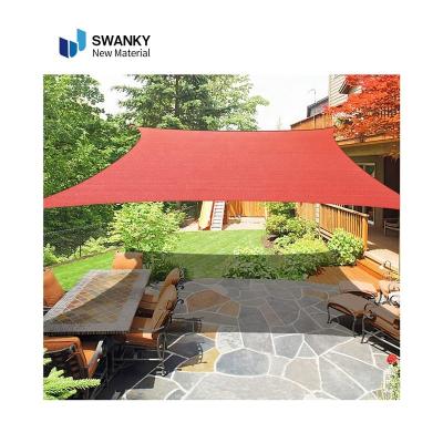 China Outdoor HDPE Patio Garden Block Canopy Awning Tent 98% UV Sun Shade Sail Pergola Awning Shade Cover for sale