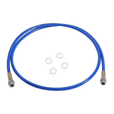 China Blue High Pressure Filling Filling Hose for PCP Air Rifle Filling Pump Dual 1/8BSPP G078 End for sale