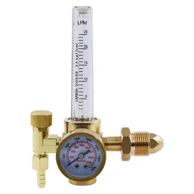 China Durable Argon CO2 MIG Tig Flow Meter Weld Welding CGA-580 Regulator Gauge Gas Welder for sale