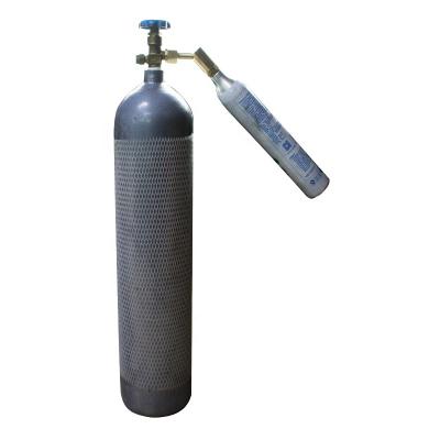 China Soda Cylinder Maker W21.8-14 Wire CO2 Cylinder Refill Adapter Viable CO2 Tank To Soda Cylinder for sale