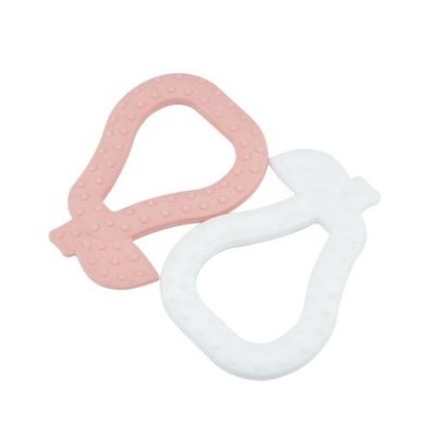 China new 100%food grade silicone Teether hot sale A design sensory baby teether toys soft Bpa free silicone Baby Teether Food Grade Baby Teether for sale