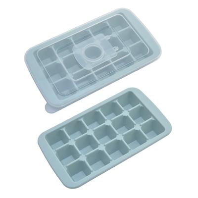 China Viable Multi Purposes Kitchen Tools 100% BPA Free Reusable Food Grade Ice Cube Tray Wholesale Silicone Molds for sale