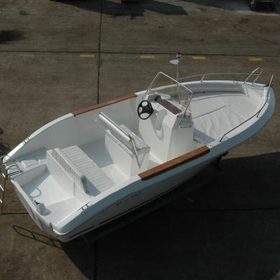 China Fishing Boat Waterwish QD 19 OPEN Fiberglass Boat With CE Certificate for sale