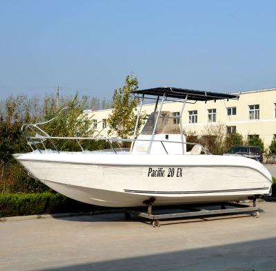 China Fishing Boat Waterwish Boat QD 20 6M FRP Outdoor Motorboat EX For Sale for sale