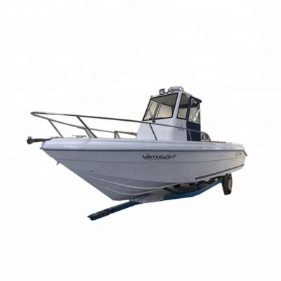 China Fishing Walk-around Motor 25Ft Outdoor Open Yacht Cattamaran Indonesia for sale