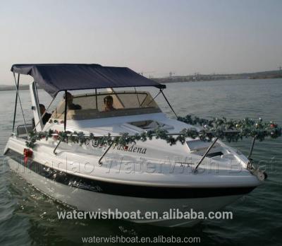 China WATERWISH Boat QD20.5 CABIN Cruiser Sport Boat FISHING For Promotion for sale