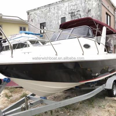 China Fishing Boat Waterwish QD 25 CABIN Sport Yacht For Sale for sale