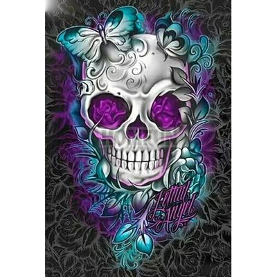 China Modern Full Square Flower Embroidery Cross Stitch 5D Home Decor Manual 5D Diamond Painting Gift/Round Drill Skeleton