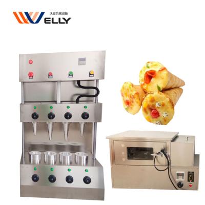 China Convenient Wholesale Price Pizza Making Machine Production Line Electric Pizza Oven In Dubai With CE Approved for sale