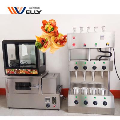 China Convenient Wholesale Price Cone Pizza Maker Machine Italian Pizza Oven Pizza Cheese For Food Restaurant for sale