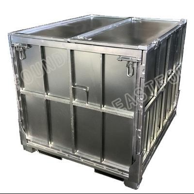 China OEM Collapsible Stackable Metal Intermediate Bulk Containers for sale