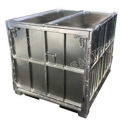 China Eastfound OEM IBC Containers Collapsible Stackable Steel Liquid Storage Container for sale