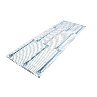 China Corrosion Protection Storage Shelf Pallet Rack Wire Mesh Galvanized Welded Steel Platform for sale