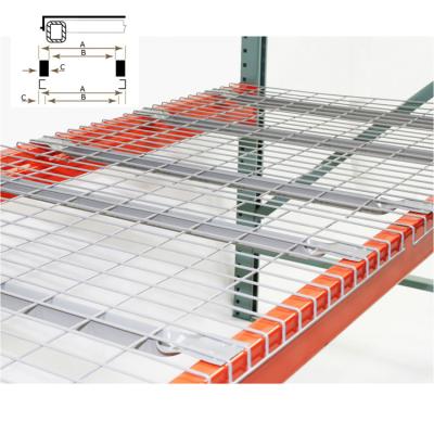 China Corrosion Protection Galvanized Storage Pallet Racking Wire Mesh Deck Board for sale