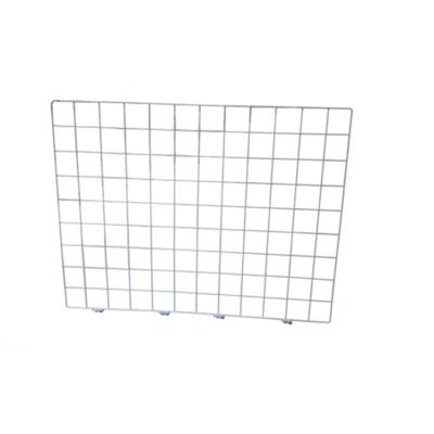 China Galvanized Plain Weave Snap In Vertical Pallet Rack Bay Wire Mesh Dividers for sale