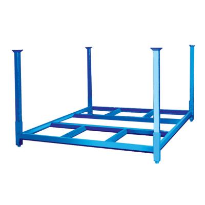 China Solid Corrosion Protection Metal Stacking Rack Steel High Tire Storage Commercial Stacking Rack for sale