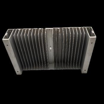 China Structure and decoration custom cnc machining car amplifier extruded alu heatsink profile cooler radiator 400mm aluminum for sale