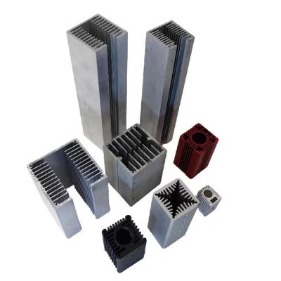 China Structure and decoration Radiator aluminum products manufacturers Extruded aluminum heat sink profiles for sale