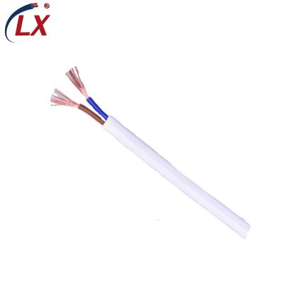 China Apply For Equipment And Installation Flat Electrical Cable Twin 4mm PVC Sheathed Copper Or Copper Clad Aluminum Insulated PVC RVV 6mm PE LX for sale