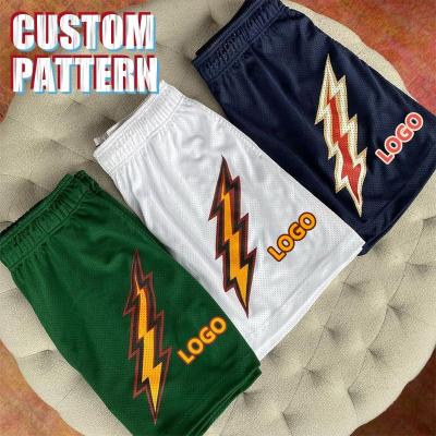 China Custom Logo QUICK DRY Wholesale Running Sports Gym Shorts Mens Cropped Fit Shorts Workout Mesh Shorts Men Heavy Summer Sweatpants Pants for sale