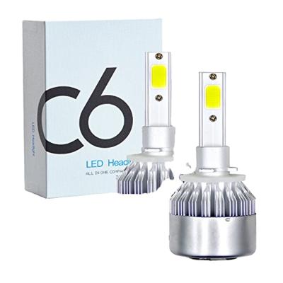 China All Good Quality Car Accessories 3600LM 9004 9007 Led Headlight Bulb C6 36W 6000K 880 H1 H3 H4 H7 H11 Car Headlamp 2023 for sale