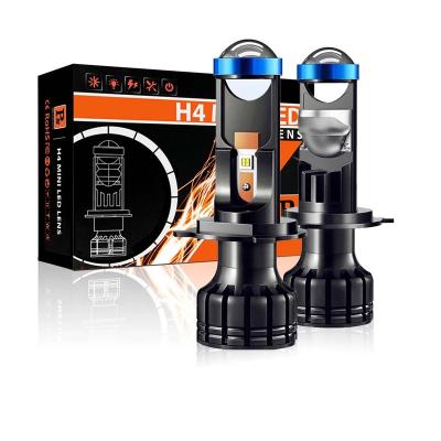 China All P5 90W H4 Mini Car Headlight P5 90W H4 Auto Projector H4 LED Headlight Bulbs 20000lm H7 LED Auto Headlight High Low Car Headlights for sale