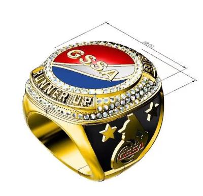 China SPORTS Wholesale Customized Championship Ring Set Men's Basketball Championship Ring Basketball Championship Ring for sale