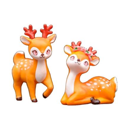 China 2022 Cute Elk Rubber Pencil / Silicone Rubber PVC Elk Running Animal Soft Toyb for sale