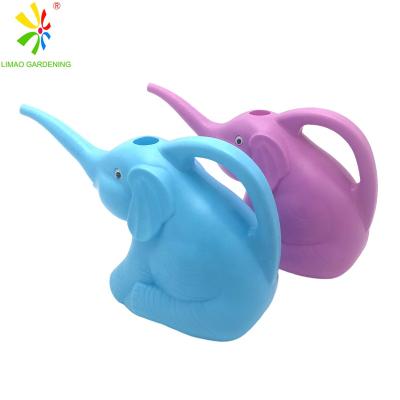 China Amazon Hot Selling Plastic Seedling Nursery Elephant Kdis Watering Can for sale