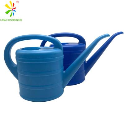 China 1liter garden/garden plastic watering can blue/green color for sale