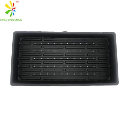 China 1020 Plants Sprout Plastic Seedling Plastic Tray With Holes For Hydroponics Growing for sale