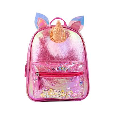 China Waterproof Long life school bag set primary school bag unicorn school bag for sale