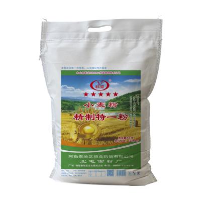 China Manufacturer Direct Low Moq Wholesale 10kg, 20kg, Wheat Flour Agriculture Salt Sugar Packaging Bag Can Be Recycled for sale