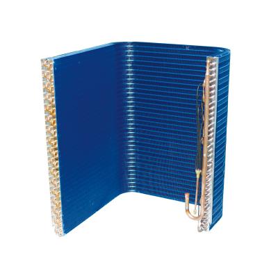 China Hotels Fin Plate Evaporator Heat Exchanger For Air Condition Cooling System for sale