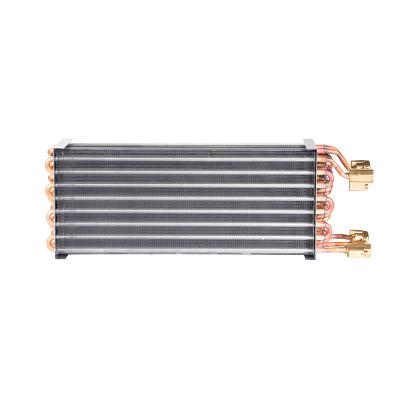 China Hotels Aluminum 3/8 Inch Copper Tube Fin Evaporator Coil Air Heat Exchanger Refrigeration for sale