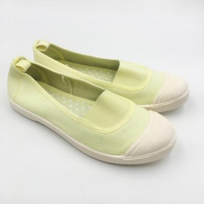 China ODM Breathable OEM Canvas Slip On Shoes Indoor Outdoor Shoes For Women Wide Width for sale