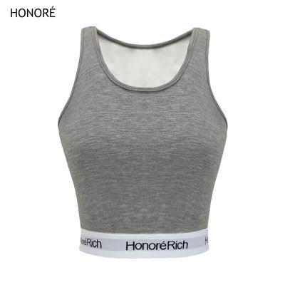 China Lady Custom Tank Tops Summer HONOR-E Tank Top Workout Loose Fit Women's Custom Tank Tops for sale