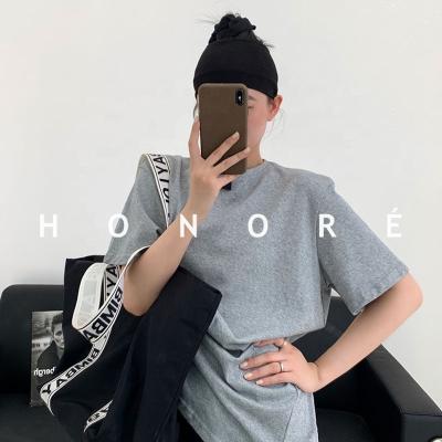 China HONOR-E Crew Neck Soft Girls Short Sleeve T-Shirts Women's Short Sleeve T-Shirt for sale