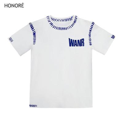 China Wholesale Customized Customized T Shirts Women's HONOR-E Embroidered T Shirts Cotton T Shirts for sale