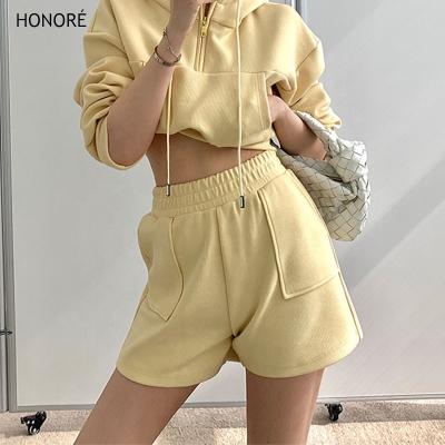 China Wholesale HONOR-E Fashion Pants Women Summer Loose Shorts For Women Ladies Shorts for sale