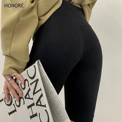 China HONOR-E Sporty High Waisted Stretch Women's Pants Women's Tights Gaiters For Women for sale