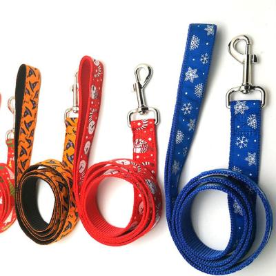 China Viable in Christmas Running Dog Harness Best Nylon Leash Harness Dog Harness Set for sale