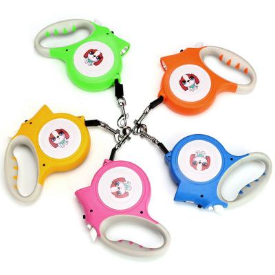 China Portable Pet Sustainable Popular Advance 5M Automatic Led Retractable Dog Leash for sale