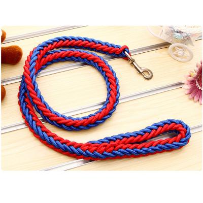 China Sustainable Popular Strong Thick Double Paracord Rope Dog Leash For Big Dog for sale