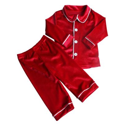 China Vintage Boys Clothing Sleepwear Clothes Christmas Family Pajamas Sets Baby Boy Winter Wear Christmas Boy Pajamas Set for sale