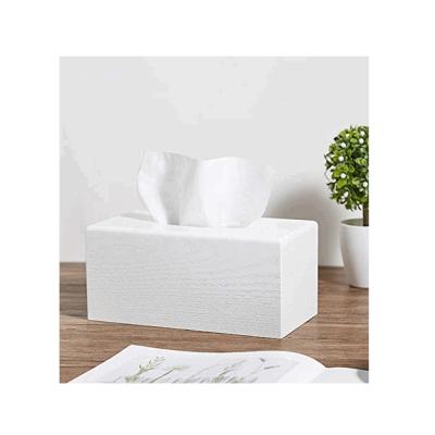 China Eco-Friendly Raw Material Tissue Holder Home Office Tissue Box Dispenser for sale