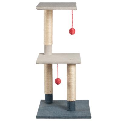 China Sustainable Pet Cat Tree Manufacturer Cheap Cat Trees for sale